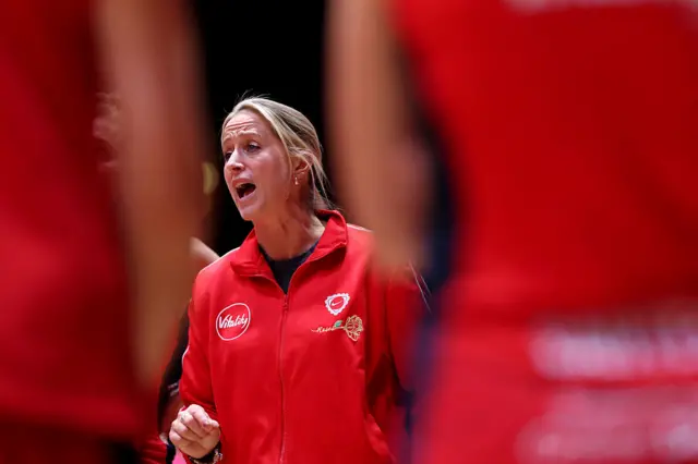 England Head Coach Jess Thirlby