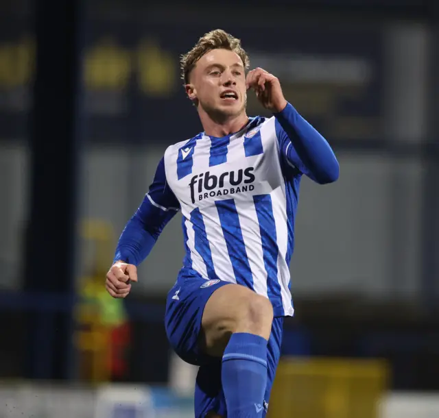 Matthew Shevlin celebrates
