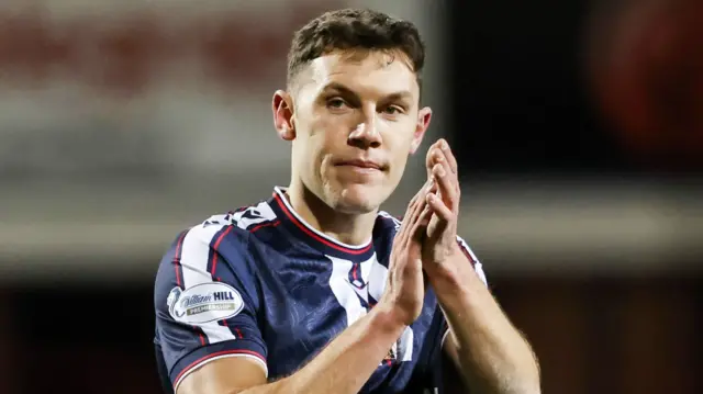 Dundee midfielder Paul Digby