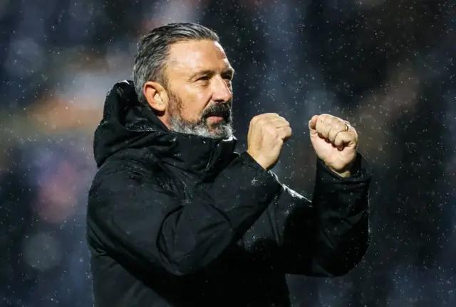 Hearts head coach Derek McInnes
