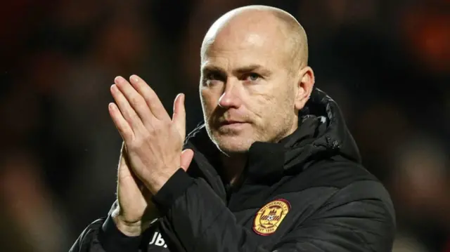 Motherwell manager Jens Berthel Askou