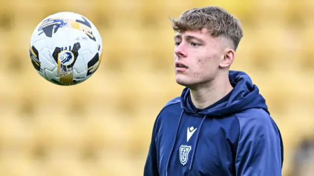 Dundee defender Luke Graham