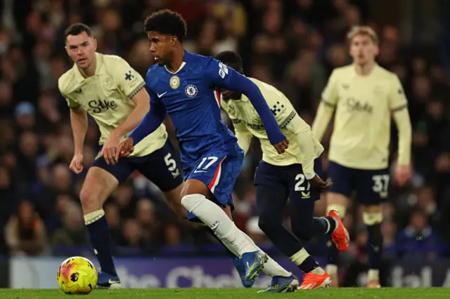 Andrey Santos runs with the ball