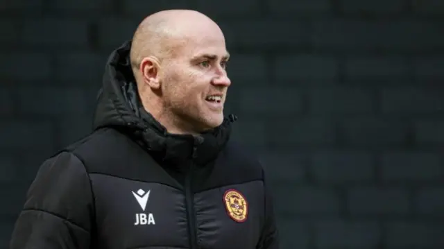 Motherwell manager Jens Berthel Askou