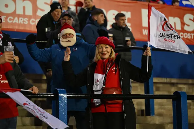 Ulster fans at Arms Park