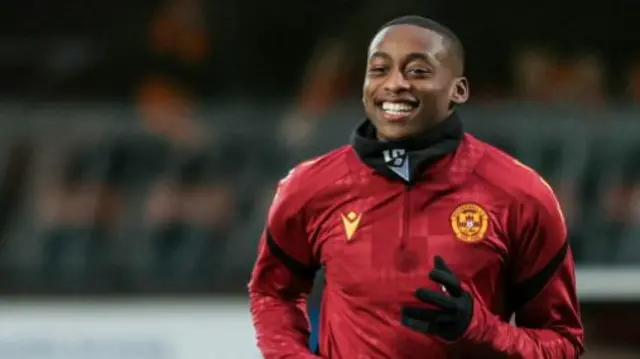Motherwell attacker Tawanda Maswanhise