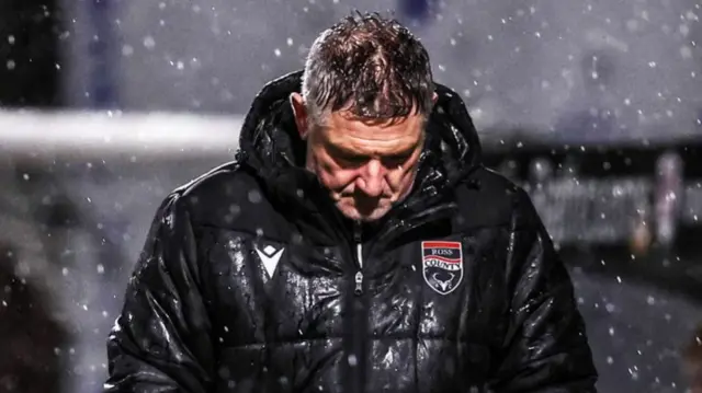 Ross County manager Tony Docherty
