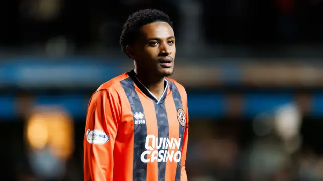 Dundee United winger Amar Fatah