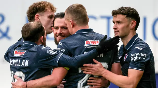 Raith Rovers celebrate