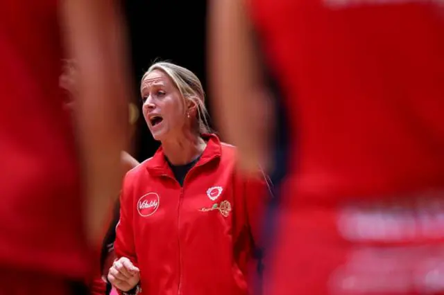 England head coach Jess Thirlby