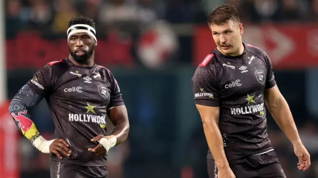 Siya Kolisi and Andre Esterhuizen