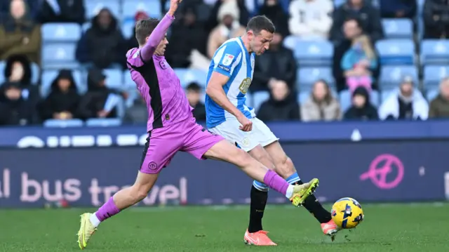 Huddersfield v Wigan action