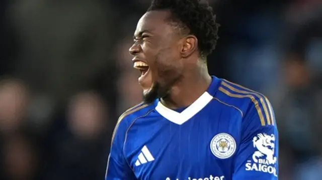 Abdul Fatawu celebrates scoring