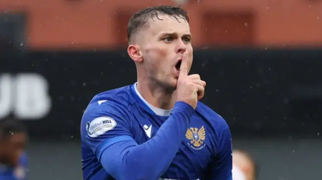 St Johnstone winger Josh McPake