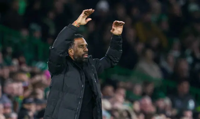 Celtic manager Wilfried Nancy