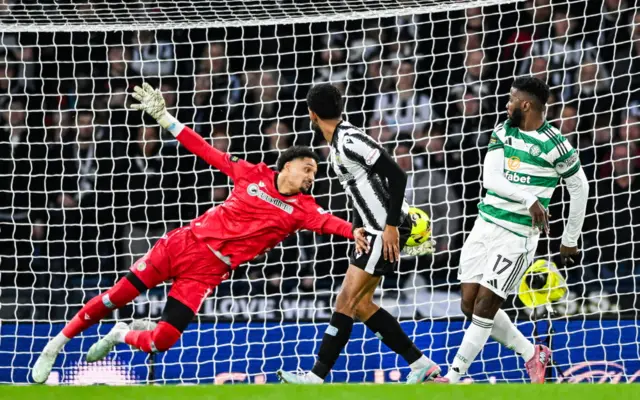 Shamal George saves