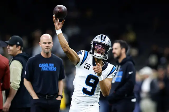 Carolina Panthers quarterback Bryce Young