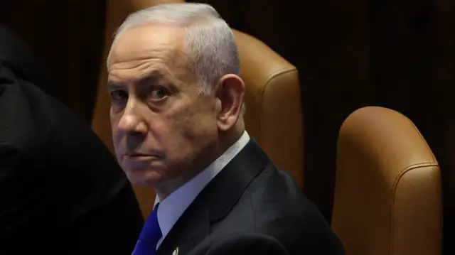 Israel's Prime Minister Benjamin Netanyahu