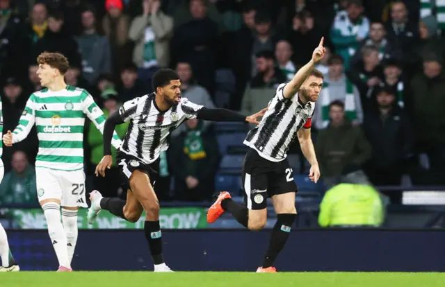 Marcus Fraser scored the opening goal for St Mirren