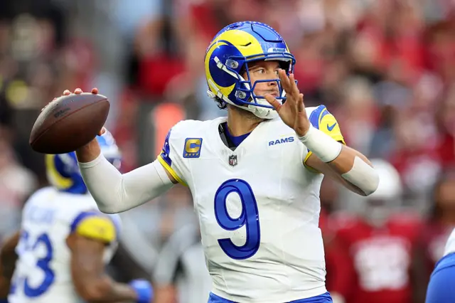 Los Angeles Rams quarterback Matthew Stafford