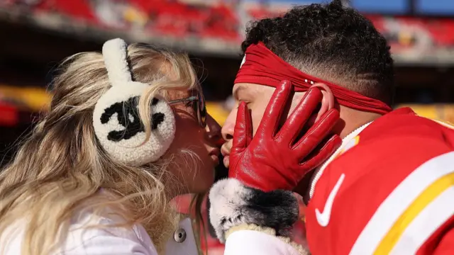 Patrick Mahomes of the Chiefs in the NFL
