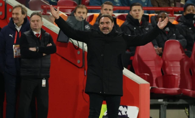 Leeds United manager Daniel Farke