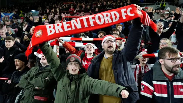 Brentford fans