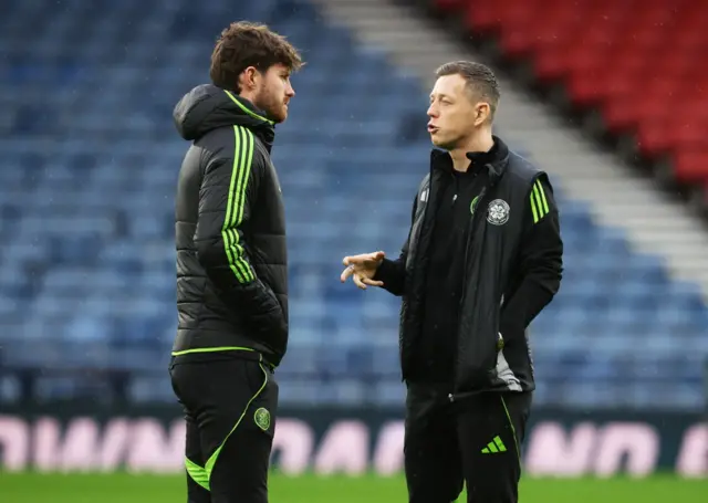 Callum McGregor in conversation with Anthony Ralston