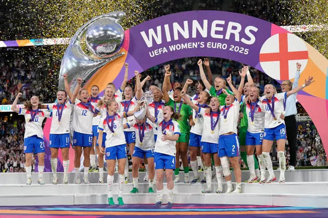 England Women win Euro 2025
