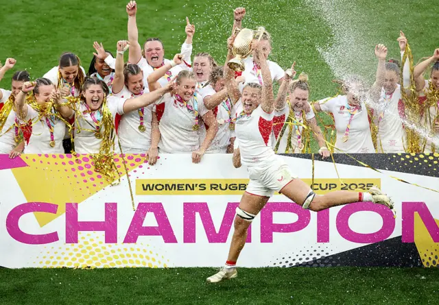 England win Women's Rugby World Cup
