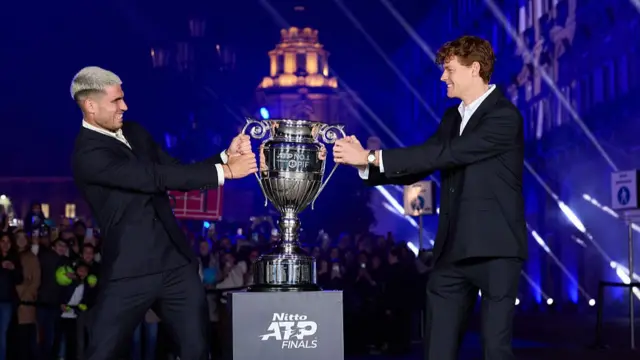 Carlos Alcaraz and Jannik Sinner