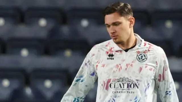 Dundee United defender Iurie Iovu