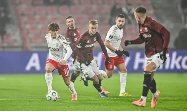 Sparta Prague 2-0 Aberdeen