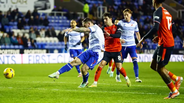 Jack Marriott scores Reading's second of the game