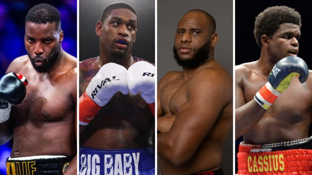 Lawrence Okolie, Jared Anderson, Frank Sanchez and Cassius Chaney