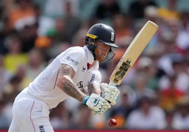 England's Ben Stokes in action