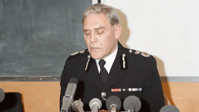 Former South Yorkshire Police (SYP) chief constable Peter Wright