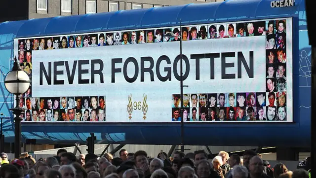 A vigil is held in Liverpool in 2016