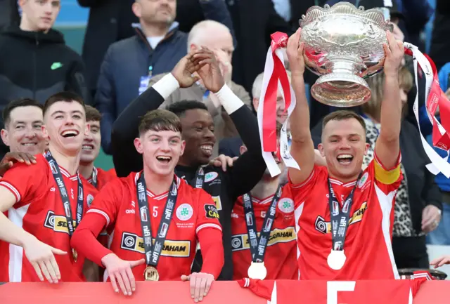 Cliftonville celebrate