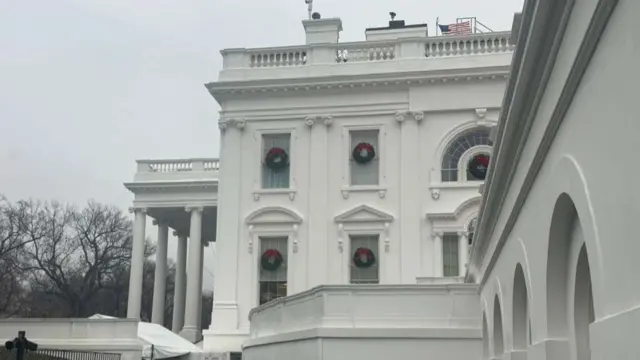Exterior of the White House