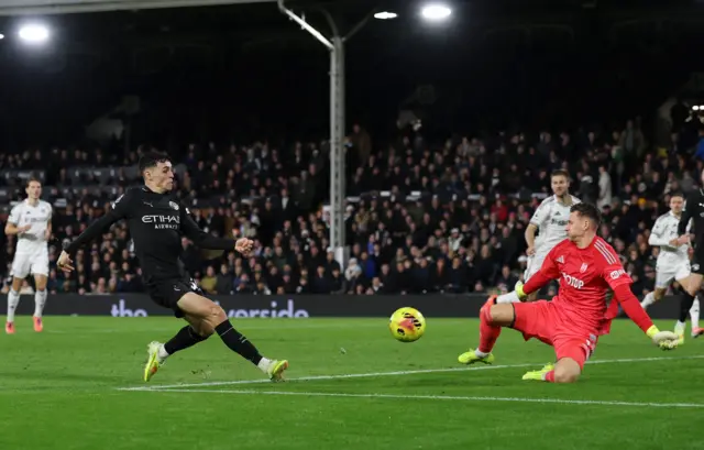 Phil Foden scores his second goal