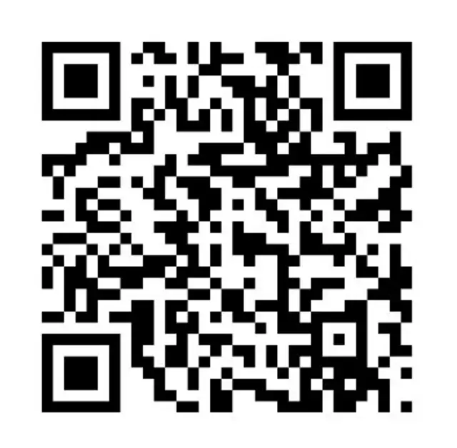 A QR code.
