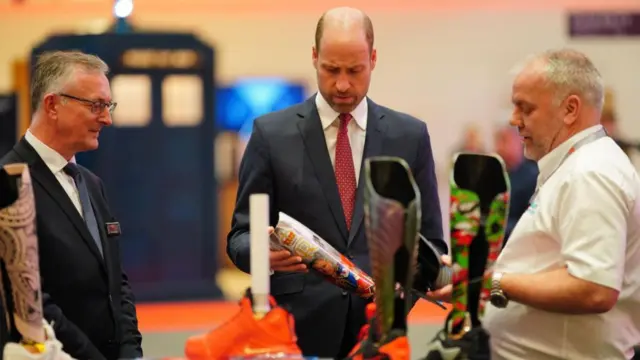 Prince William at the summit