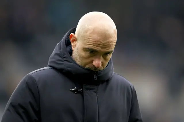 Enzo Maresca, Manager of Chelsea, looks on prior to the Premier League match between Newcastle United and Chelsea at St James' Park on December 20, 2025.