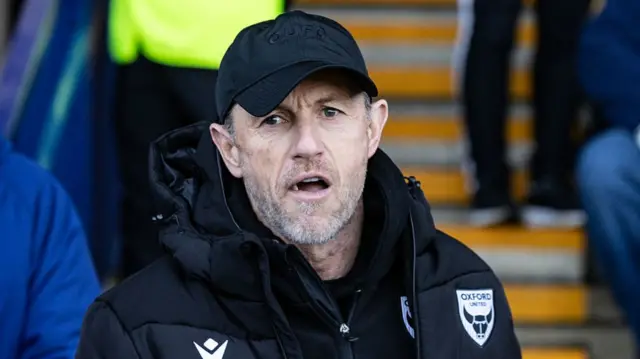 Oxford boss Gary Rowett