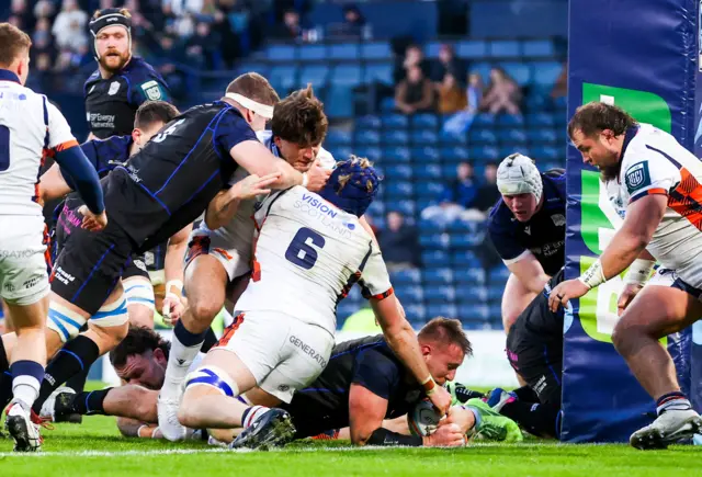 Matt Fagerson scores for Glasgow