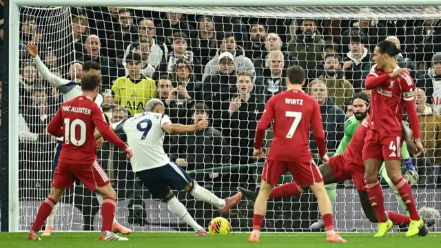 Tottenham Hotspur's Brazilian striker #09 Richarlison