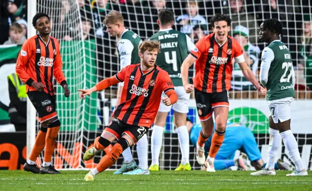 Luca Stephenson struck first for Dundee United