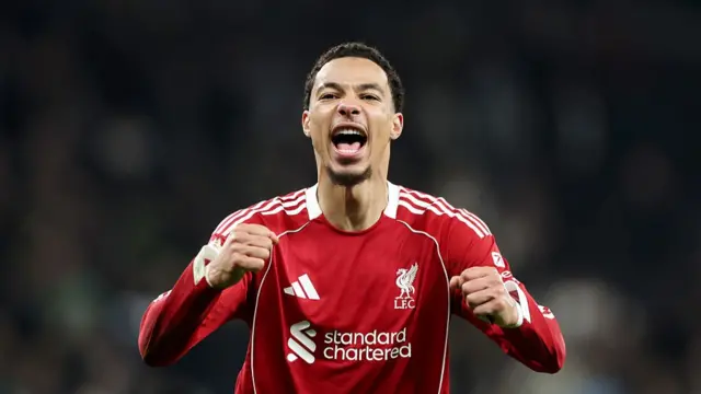 Hugo Ekitike of Liverpool