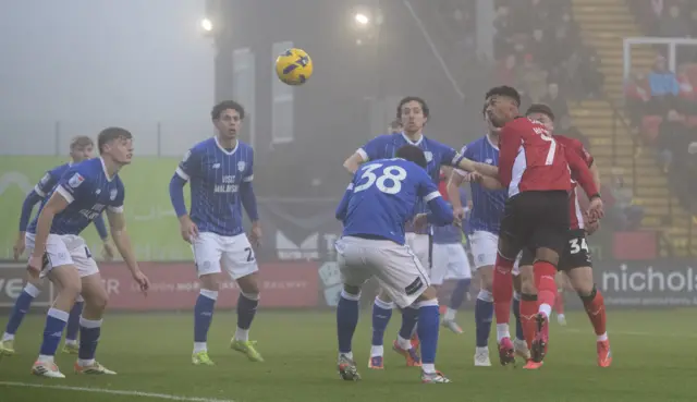 Lincoln v Cardiff